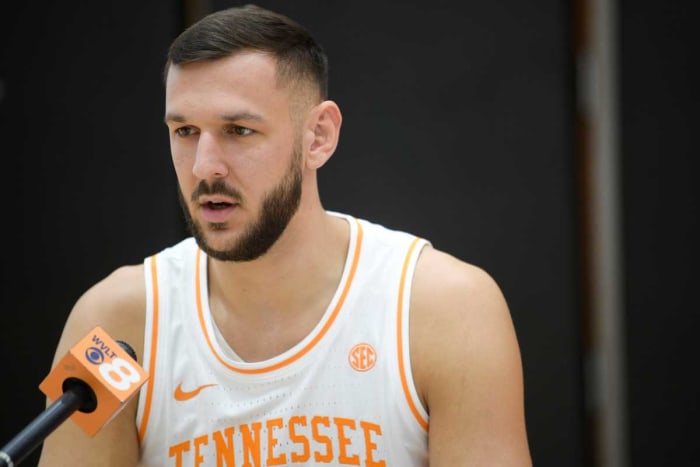 Former Tennessee Volunteers F Uros Plavsic